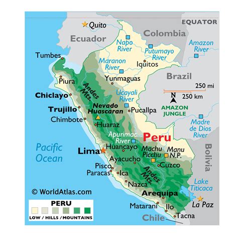 Peru Maps & Facts .